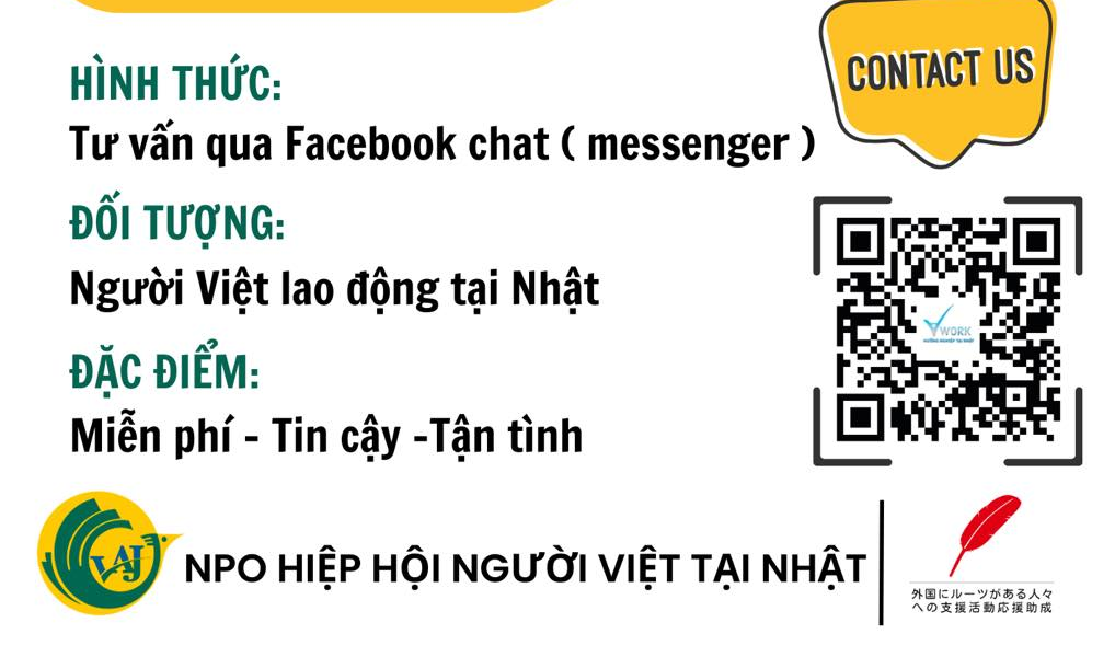 CỔNG TƯ VẤN VAWORK – DÀNH CHO NGƯỜI LAO ĐỘNG VIỆT TẠI NHẬT