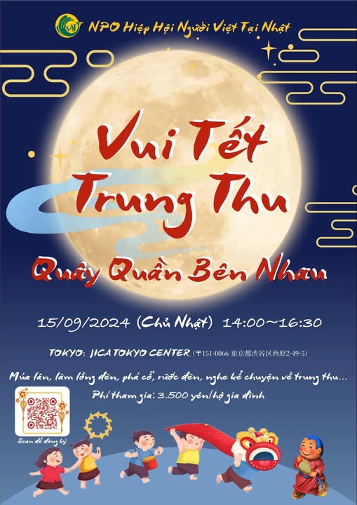 TRUNG THU 2024- VUI TẾT TRUNG THU- QUÂY QUẦN BÊN NHAU